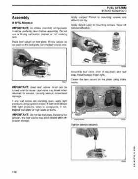 2004 SR Johnson 2 Stroke 9.9, 15, 25, 30 HP Outboards Service Repair Manual P/N 5005638, Page 167