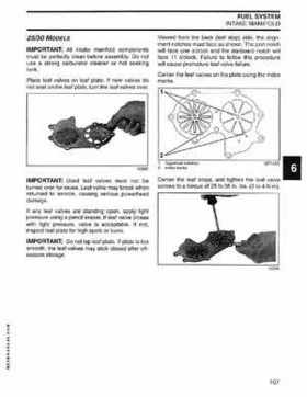 2004 SR Johnson 2 Stroke 9.9, 15, 25, 30 HP Outboards Service Repair Manual P/N 5005638, Page 168