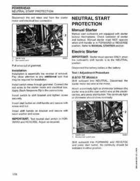 2004 SR Johnson 2 Stroke 9.9, 15, 25, 30 HP Outboards Service Repair Manual P/N 5005638, Page 179