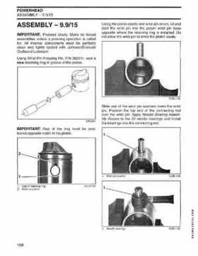 2004 SR Johnson 2 Stroke 9.9, 15, 25, 30 HP Outboards Service Repair Manual P/N 5005638, Page 199