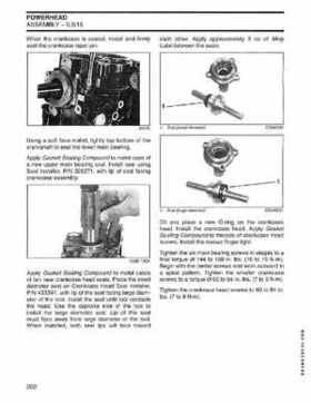 2004 SR Johnson 2 Stroke 9.9, 15, 25, 30 HP Outboards Service Repair Manual P/N 5005638, Page 203