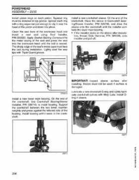 2004 SR Johnson 2 Stroke 9.9, 15, 25, 30 HP Outboards Service Repair Manual P/N 5005638, Page 207