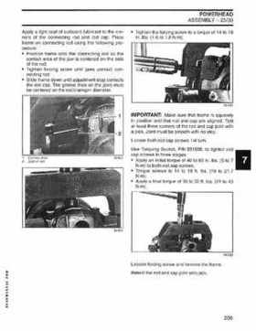 2004 SR Johnson 2 Stroke 9.9, 15, 25, 30 HP Outboards Service Repair Manual P/N 5005638, Page 210