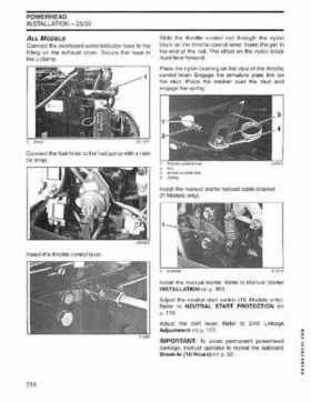 2004 SR Johnson 2 Stroke 9.9, 15, 25, 30 HP Outboards Service Repair Manual P/N 5005638, Page 217