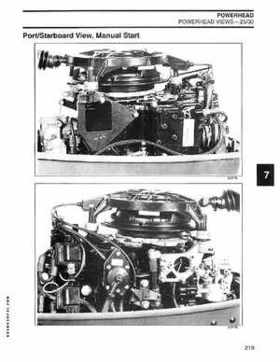 2004 SR Johnson 2 Stroke 9.9, 15, 25, 30 HP Outboards Service Repair Manual P/N 5005638, Page 220