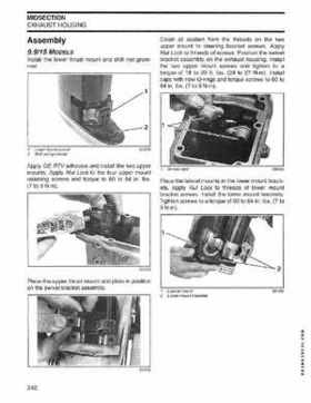 2004 SR Johnson 2 Stroke 9.9, 15, 25, 30 HP Outboards Service Repair Manual P/N 5005638, Page 243