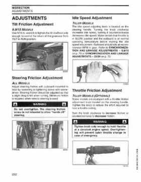 2004 SR Johnson 2 Stroke 9.9, 15, 25, 30 HP Outboards Service Repair Manual P/N 5005638, Page 253