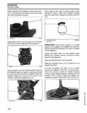 2004 SR Johnson 2 Stroke 9.9, 15, 25, 30 HP Outboards Service Repair Manual P/N 5005638, Page 269