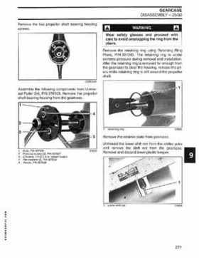 2004 SR Johnson 2 Stroke 9.9, 15, 25, 30 HP Outboards Service Repair Manual P/N 5005638, Page 272