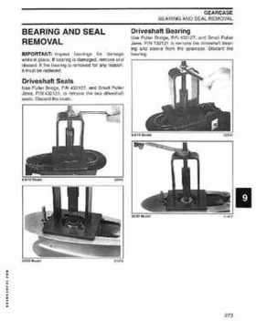 2004 SR Johnson 2 Stroke 9.9, 15, 25, 30 HP Outboards Service Repair Manual P/N 5005638, Page 274