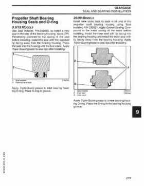 2004 SR Johnson 2 Stroke 9.9, 15, 25, 30 HP Outboards Service Repair Manual P/N 5005638, Page 280