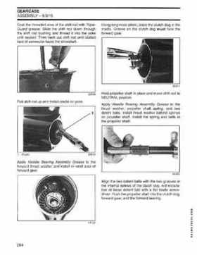 2004 SR Johnson 2 Stroke 9.9, 15, 25, 30 HP Outboards Service Repair Manual P/N 5005638, Page 285