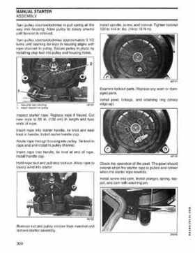 2004 SR Johnson 2 Stroke 9.9, 15, 25, 30 HP Outboards Service Repair Manual P/N 5005638, Page 301