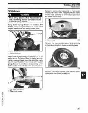 2004 SR Johnson 2 Stroke 9.9, 15, 25, 30 HP Outboards Service Repair Manual P/N 5005638, Page 302