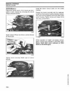 2004 SR Johnson 2 Stroke 9.9, 15, 25, 30 HP Outboards Service Repair Manual P/N 5005638, Page 305