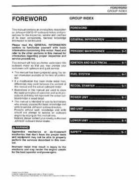 2004 SR Johnson 4 Stroke 9.9-15HP Outboards Service Repair Manual P/N 5005655, Page 2