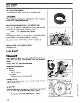 2004 SR Johnson 4 Stroke 9.9-15HP Outboards Service Repair Manual P/N 5005655, Page 89