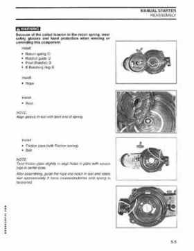 2004 SR Johnson 4 Stroke 9.9-15HP Outboards Service Repair Manual P/N 5005655, Page 100