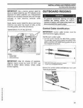 2005 SO Johnson 4 Stroke 9.9-15HP Outboards Service Repair Manual P/N 5005990, Page 34