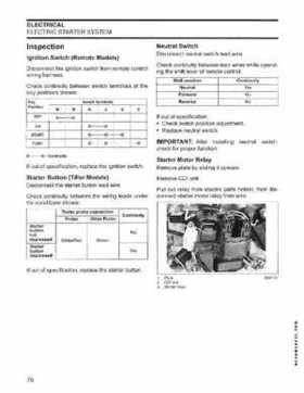 2005 SO Johnson 4 Stroke 9.9-15HP Outboards Service Repair Manual P/N 5005990, Page 77