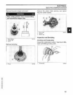2005 SO Johnson 4 Stroke 9.9-15HP Outboards Service Repair Manual P/N 5005990, Page 82
