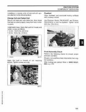 2005 SO Johnson 4 Stroke 9.9-15HP Outboards Service Repair Manual P/N 5005990, Page 104