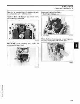 2005 SO Johnson 4 Stroke 9.9-15HP Outboards Service Repair Manual P/N 5005990, Page 118