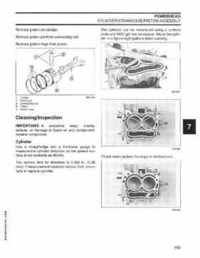 2005 SO Johnson 4 Stroke 9.9-15HP Outboards Service Repair Manual P/N 5005990, Page 154