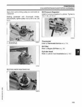 2005 SO Johnson 4 Stroke 9.9-15HP Outboards Service Repair Manual P/N 5005990, Page 168