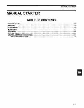 2005 SO Johnson 4 Stroke 9.9-15HP Outboards Service Repair Manual P/N 5005990, Page 216