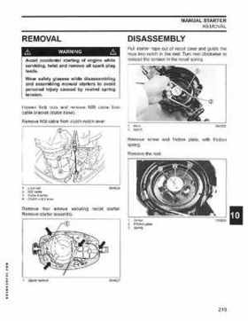 2005 SO Johnson 4 Stroke 9.9-15HP Outboards Service Repair Manual P/N 5005990, Page 218