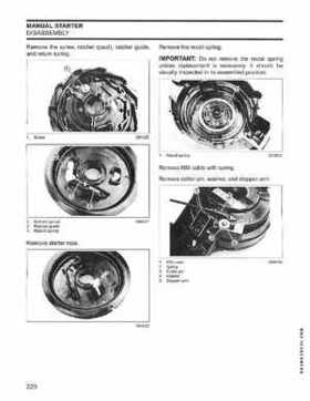 2005 SO Johnson 4 Stroke 9.9-15HP Outboards Service Repair Manual P/N 5005990, Page 219