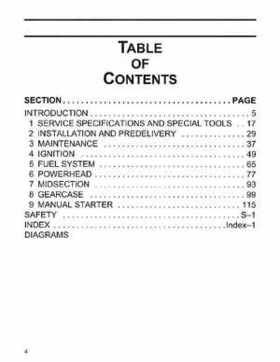 2006 Johnson SD 3.5 HP 2 Stroke Outboard Service Repair Manual, P/N 5006562, Page 5