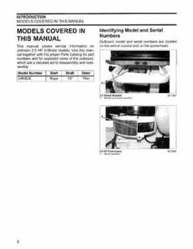 2006 Johnson SD 3.5 HP 2 Stroke Outboard Service Repair Manual, P/N 5006562, Page 7