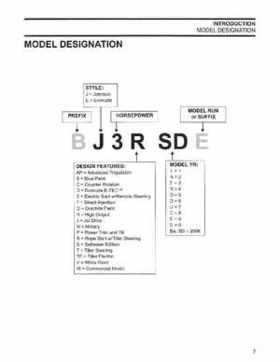 2006 Johnson SD 3.5 HP 2 Stroke Outboard Service Repair Manual, P/N 5006562, Page 8