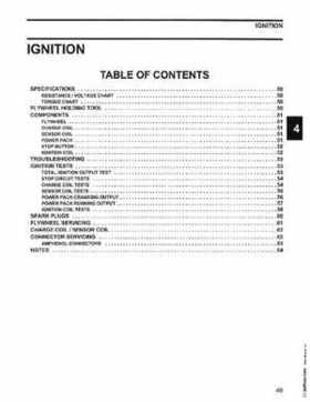 2006 Johnson SD 3.5 HP 2 Stroke Outboard Service Repair Manual, P/N 5006562, Page 50
