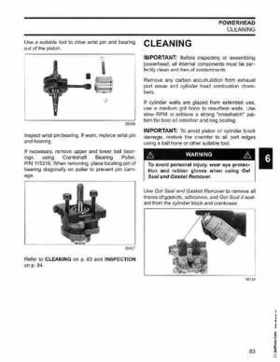 2006 Johnson SD 3.5 HP 2 Stroke Outboard Service Repair Manual, P/N 5006562, Page 84