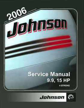 2006 SD Johnson 4 Stroke 9.9-15HP Outboards Service Repair Manual P/N 5006590, Page 1