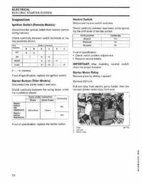 2006 SD Johnson 4 Stroke 9.9-15HP Outboards Service Repair Manual P/N 5006590, Page 79