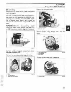 2006 SD Johnson 4 Stroke 9.9-15HP Outboards Service Repair Manual P/N 5006590, Page 82