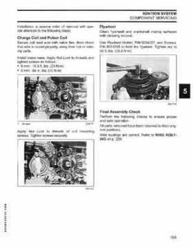 2006 SD Johnson 4 Stroke 9.9-15HP Outboards Service Repair Manual P/N 5006590, Page 106