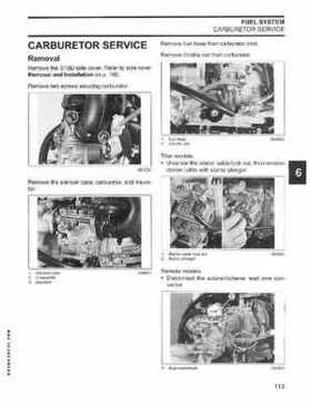 2006 SD Johnson 4 Stroke 9.9-15HP Outboards Service Repair Manual P/N 5006590, Page 114