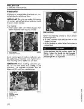 2006 SD Johnson 4 Stroke 9.9-15HP Outboards Service Repair Manual P/N 5006590, Page 121