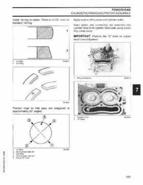 2006 SD Johnson 4 Stroke 9.9-15HP Outboards Service Repair Manual P/N 5006590, Page 166