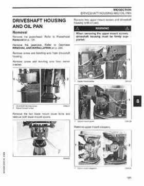 2006 SD Johnson 4 Stroke 9.9-15HP Outboards Service Repair Manual P/N 5006590, Page 182