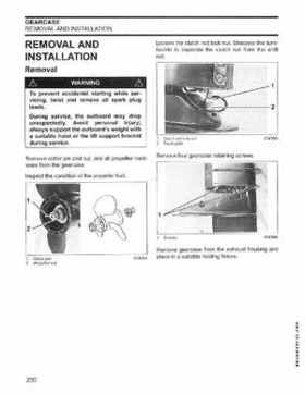 2006 SD Johnson 4 Stroke 9.9-15HP Outboards Service Repair Manual P/N 5006590, Page 201