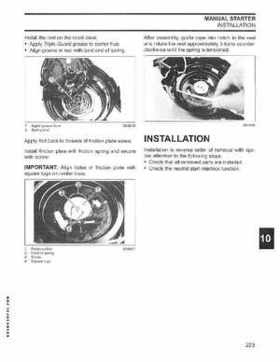2006 SD Johnson 4 Stroke 9.9-15HP Outboards Service Repair Manual P/N 5006590, Page 224