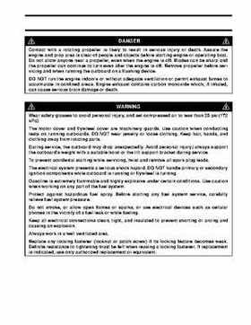2007 Johnson 2 HP 4-Stroke Service Repair Manual P/N 5007217, Page 3