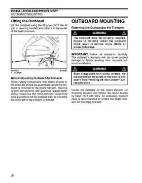 2007 Johnson 2 HP 4-Stroke Service Repair Manual P/N 5007217, Page 30