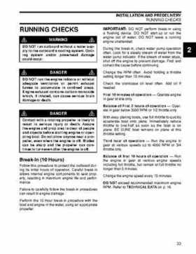2007 Johnson 2 HP 4-Stroke Service Repair Manual P/N 5007217, Page 33